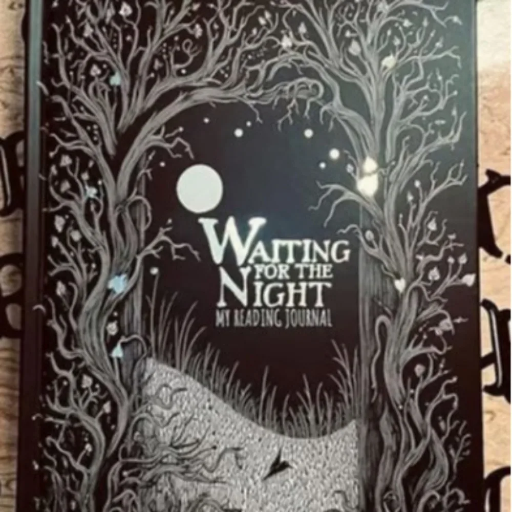 New Waiting for the Night Reading Journal for Evening Reflection Book Notes Quiet Moments and Reading Insights