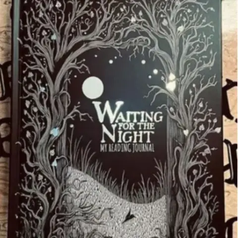 New Waiting for the Night Reading Journal for Evening Reflection Book Notes Quiet Moments and Reading Insights