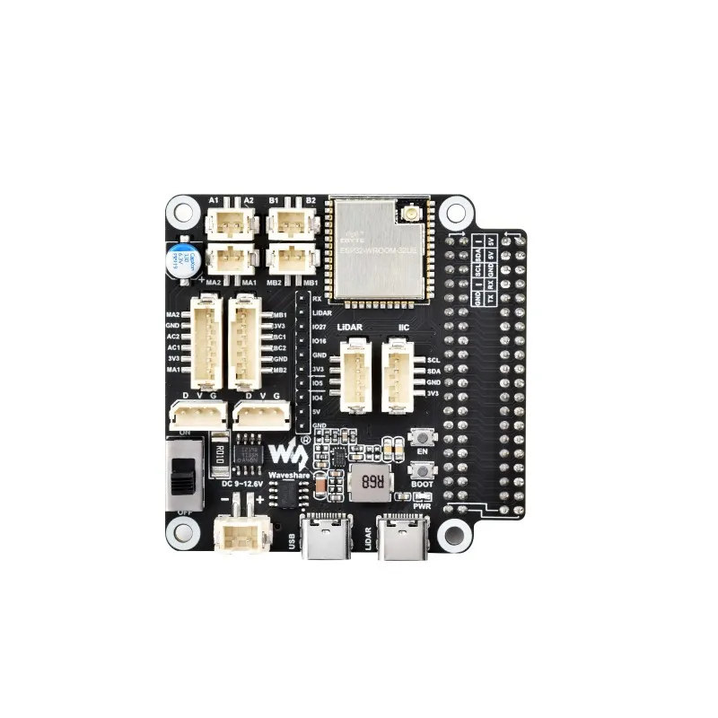 Waveshare General Driver board for Robots, Based on ESP32, multi-functional, supports WIFI, Bluetooth and ESP-NOW communications