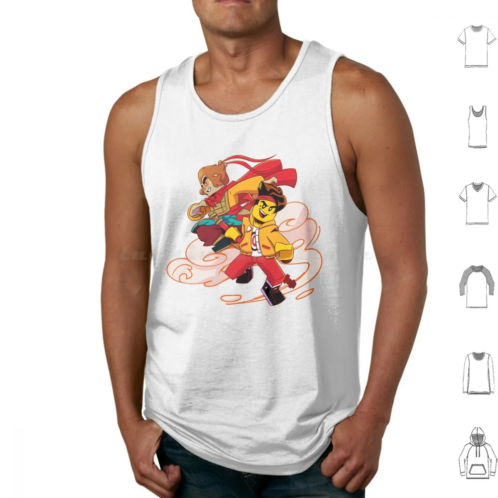 Lmk-And Monkie King Student And Mentor Tank Tops Vest Sleeveless Monkie Kid Lmk Monkie Kid Lmk Monkie Kid Monkie King Lmk