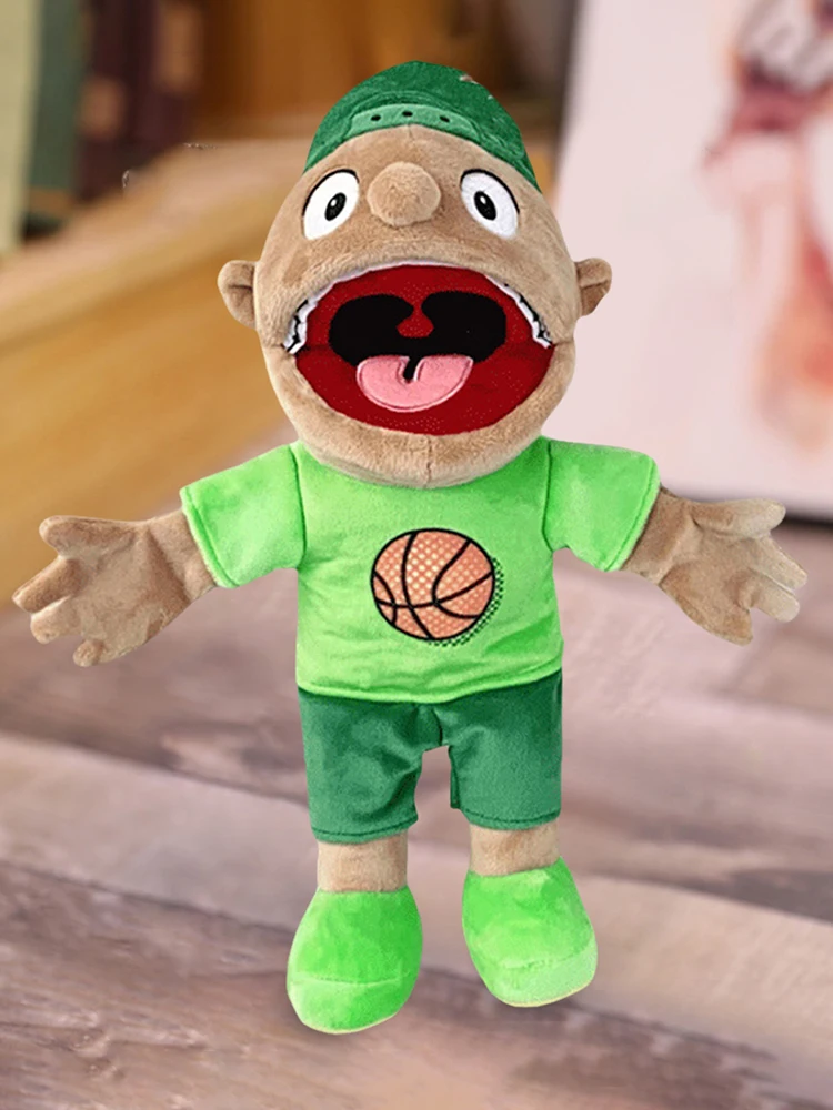 Chłopiec Jeffy Cody Junior Joseph Pluszowe Lalki z Ruchomym Uchem Wypchana Zabawka Miękka Figurka do Domku dla Zabawy Prezent Urodzinowy dla Dziecka