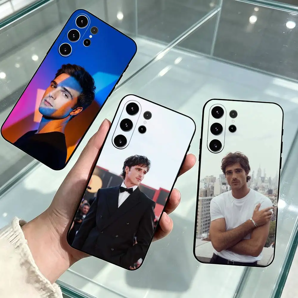 Jacob E-Elordi A-ACTOR  Phone Case For Samsung S25,S24,S21,S22,S23,S30,Ultra,S20,Plus,Fe,Soft Silicone Black Cover Gift