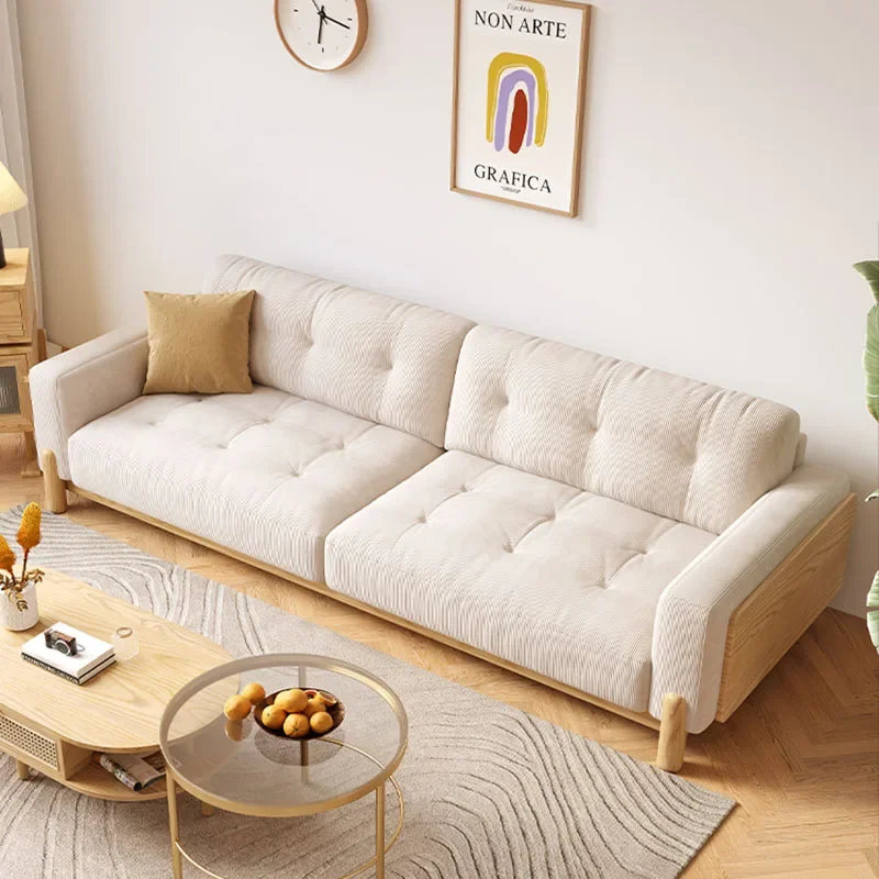 Sofá moderno Nordic Puff, Mobília da sala, Sofá Designer LoveSeat, Puffs Sofá