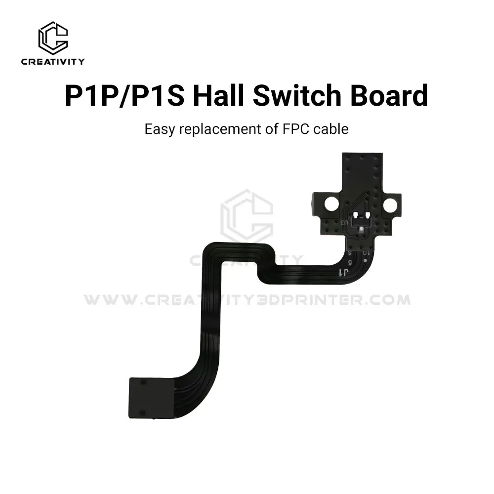 Bambu Lab P1S Sensor Zubehör Extruder Filament Sensor Ersatz P1P Hall Switch Board für Bambu P1 Serie