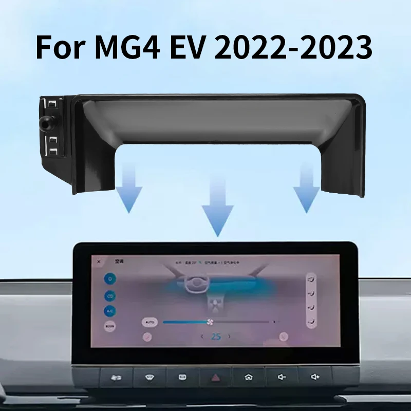 Car Phone Holder For MG 4 EV 2022-2023 New Energy Screen Navigation Wireless Bulls Big Format Accessories