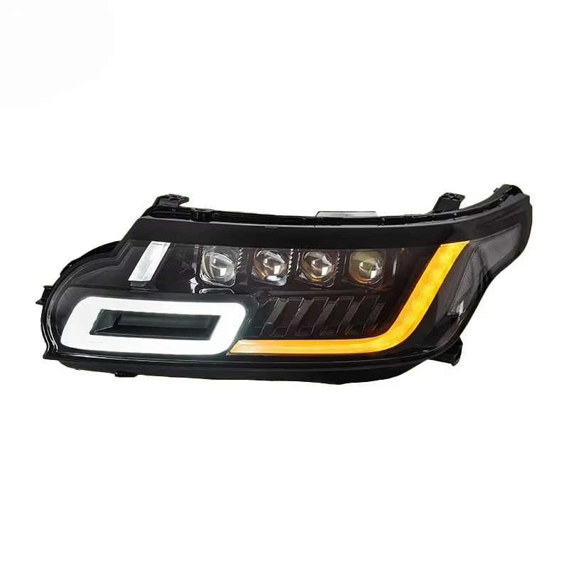 YU GUANG لـ 2014-2017 رينج روفر سبورت L494 LED المصابيح الأمامية ترقية 4 عدسة DRL رئيس مصباح حالة جديدة اكسسوارات السيارات مخصص #2