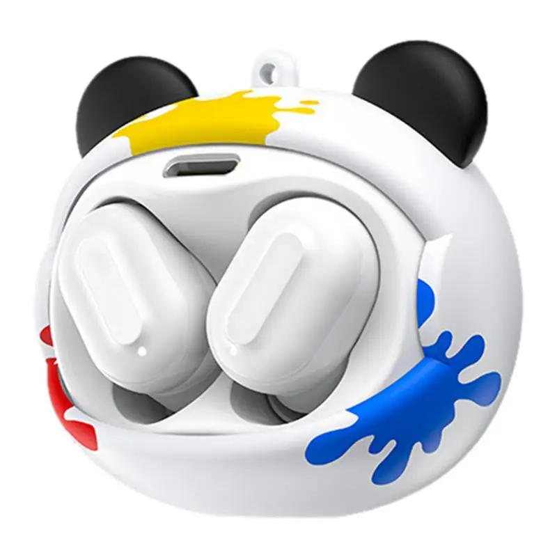 

Wireless Earphones Panda Themed Gaming Headset Bluetooths Earphone Stereo Headsets Noise Reduction Sports Headphones for Phone