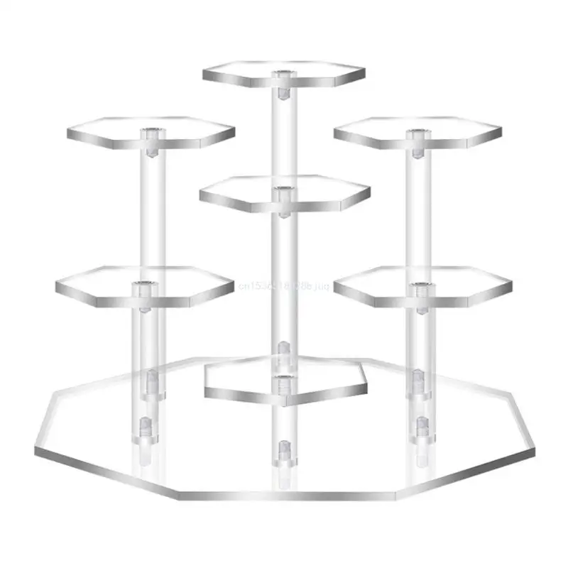 Versatile Acrylic Display Stand Holder Elegant Rack for Showcasing Miniature Models and Delicate Accessories Dropship