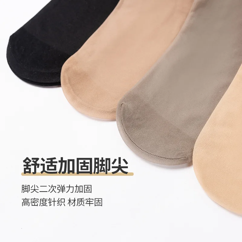 

Ультратонкие носки-невидимки «Ананас» с защитой от зацепок, обеспечивающие эффект обнаженной кожи и защиту от солнца