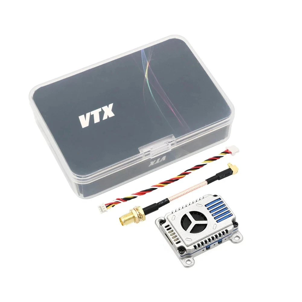 Trasmettitore Audio Video VTX analogico 3.3G 3W 16CH 3.3G VRX FPV Traversing Machine microfono integrato per Drone FPV RC da 7-13 pollici