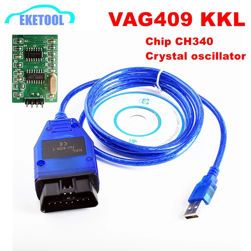 

Кристальный осциллятор для VAG KKL CH340 для VAG KKL USB инструмент OBD2 USB диагностический интерфейс