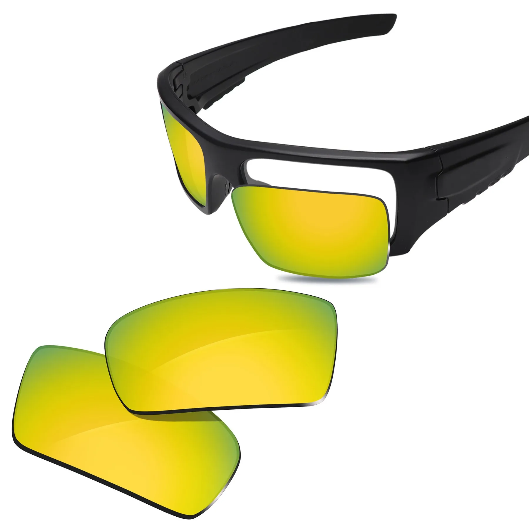 Glintbay Polarized Lenses UV400 Protective Replacement for Oakley Si Ballistic Det Cord OO9253 61mm Sunglasses