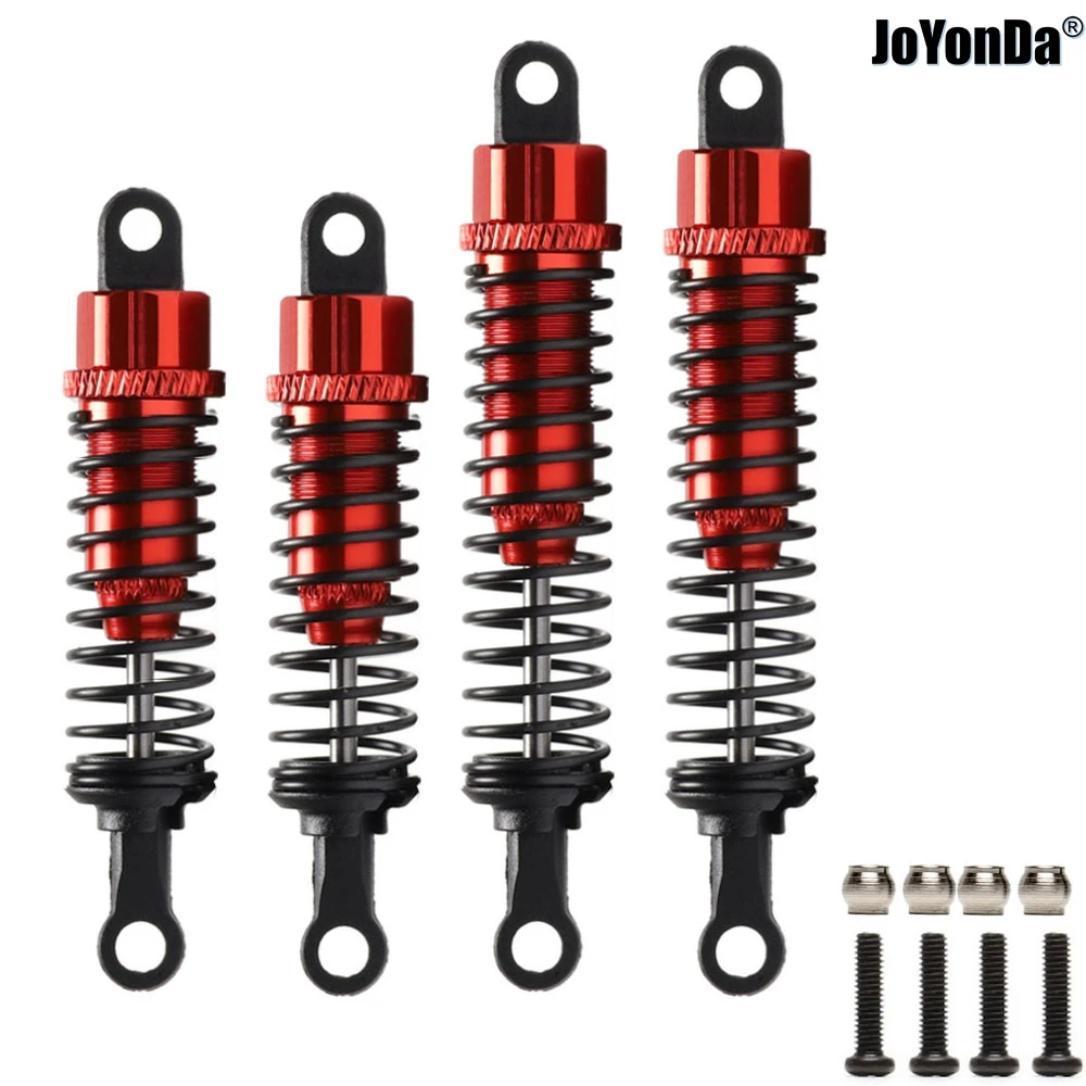 

Aluminum Front 50-62mm Rear 58-78mm Oil Shock Absorber for RC 1:16 1:18 HSP Huanqi HPI HITOMO