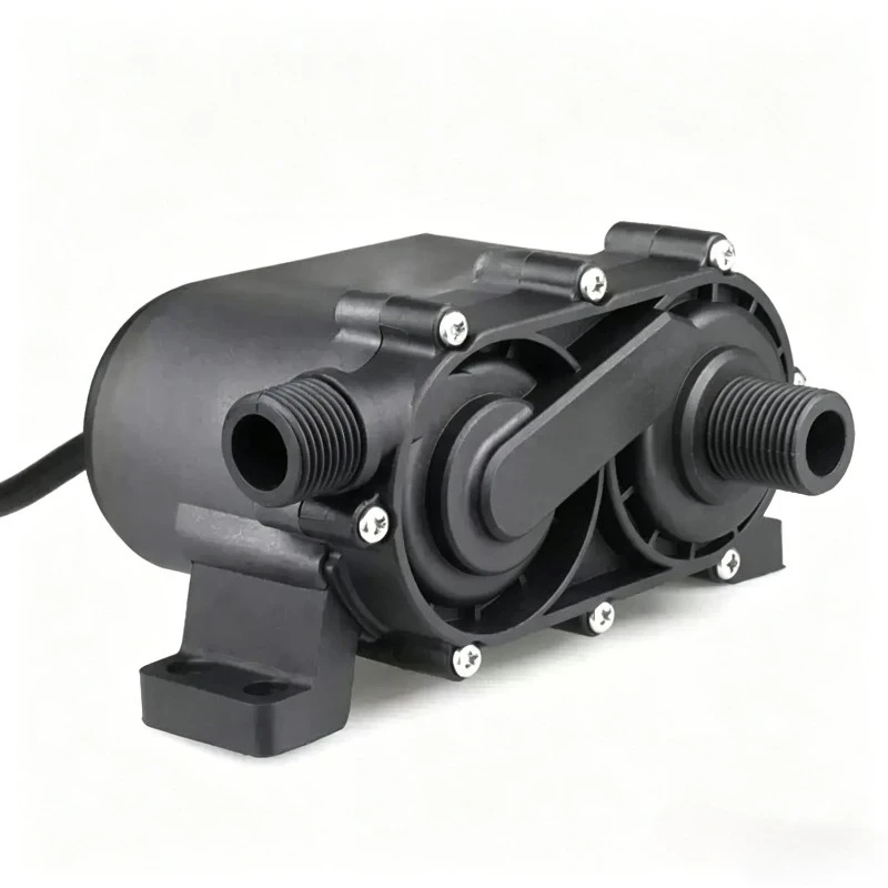 12V 24V Micro DC Brushless Hot Water Circulation Pump High Lift Acid Alkali Resistant DC55JE