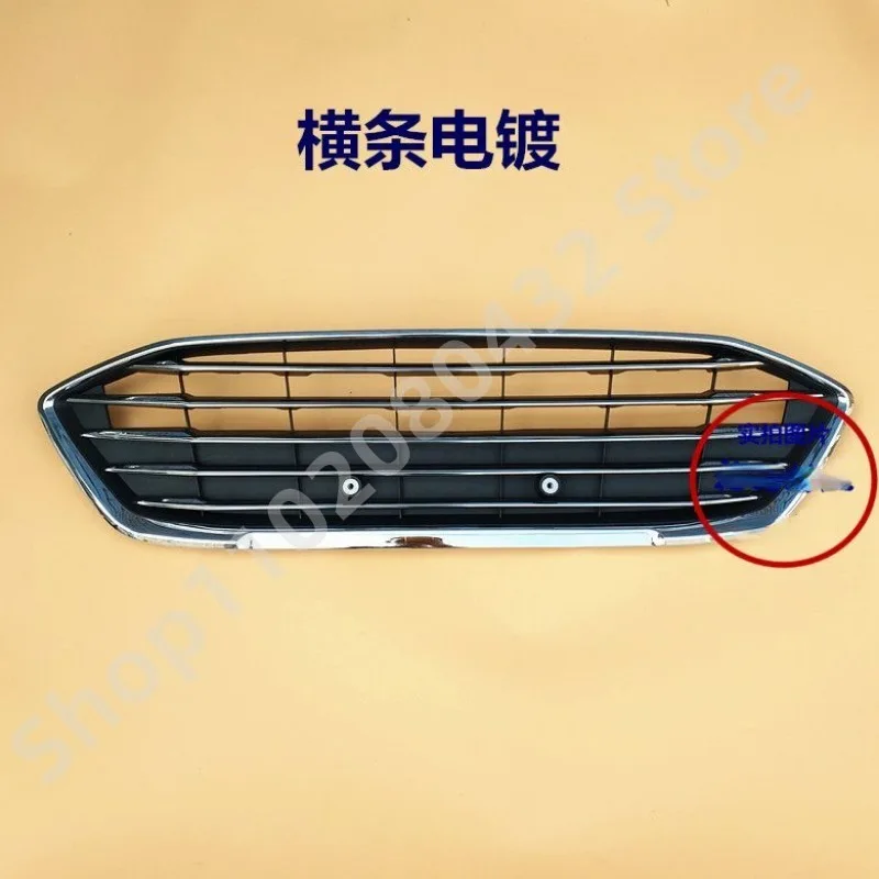 Car Front Grill Grille Normal Style Chrome plating Front Upper Racing Grills Grille For Ford Focus MK4 2019-2021