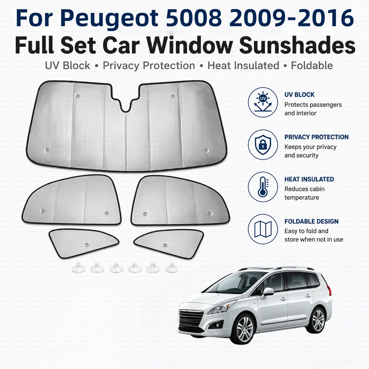 Peugeot 5008 Curtain Light Cover - AliExpress