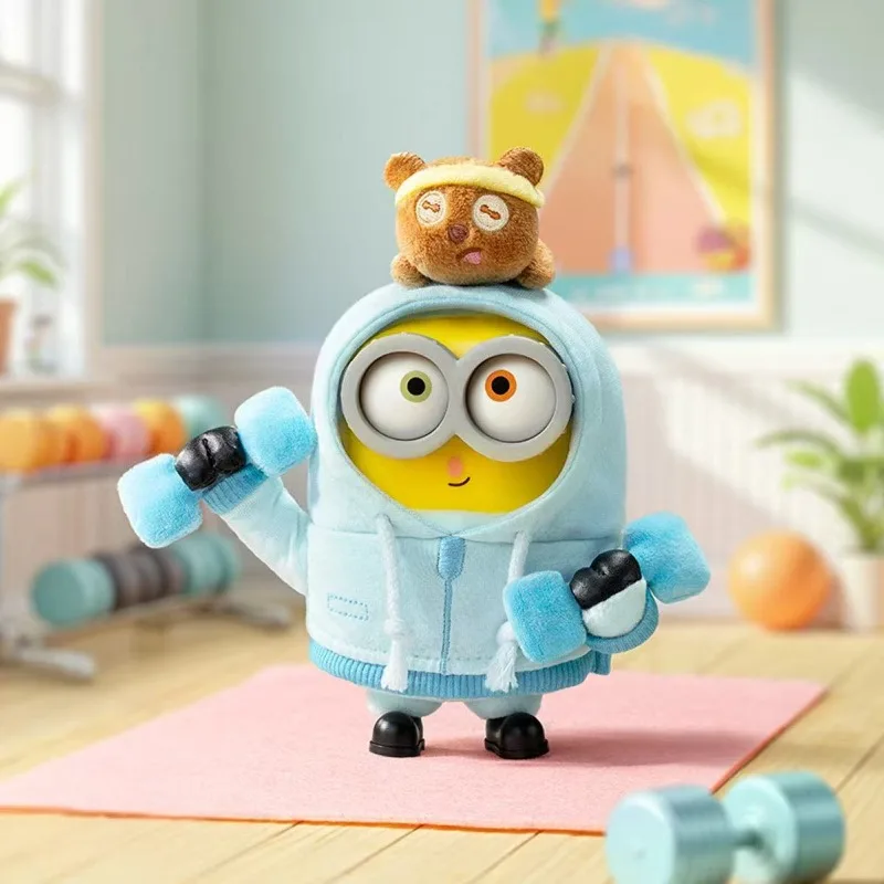 52toys Bob&Tim Minions Better Toggther Series Multiple Styles Cute Doll Keychain Decoration Trendy Toy Mystery Box Surprise Gift view 5