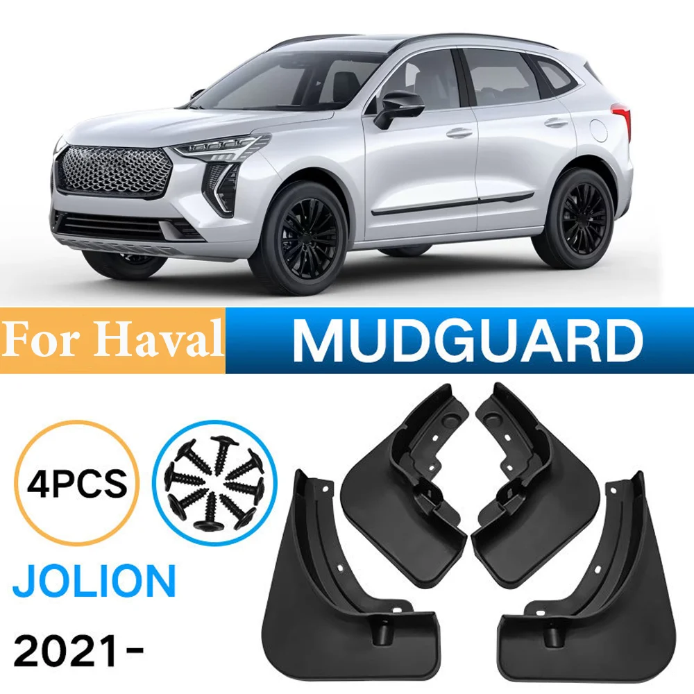 

Mud Flaps For Haval Jolion 2021 2022 2023 Auto Front Rear Mudguards Special Fender Mudflaps Car Accessories 4PCS