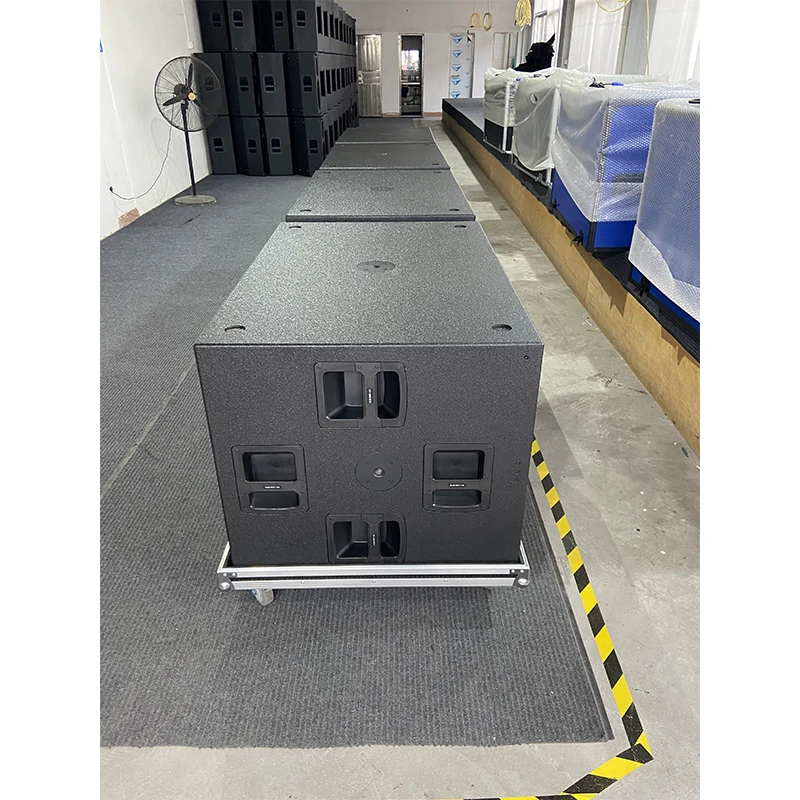 Dual 21 Inch Mixed Passive Subwoofer Wooden Cabinet for Church Outdoor Concert DJ Show - view 3