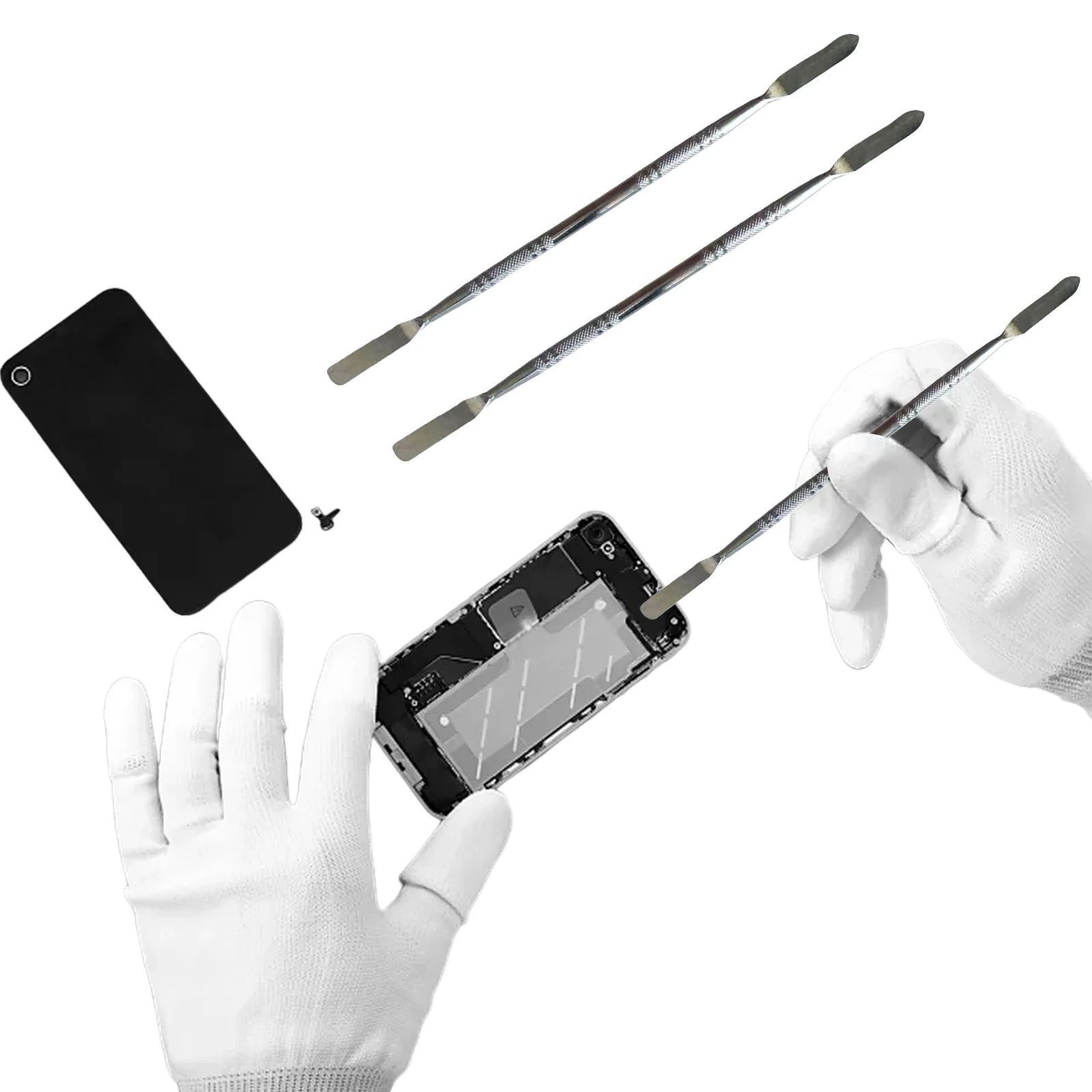 3Pcs Prying Opening Repair Tool Multi-Purpose Double-Headed Disassembly Tool Electronic Repair Spudger for Mobile Phone Computer