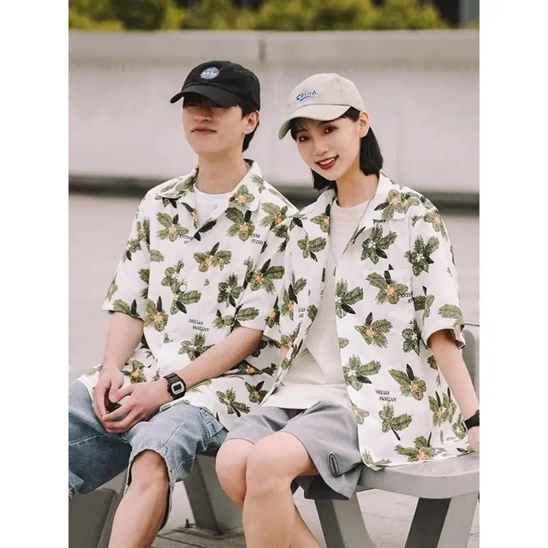 

Summer Men's Loose Fit ort Sve irt Thin Sle 300 Pou Large Size Korean Trend Casual Vintage High-End Feeling irt