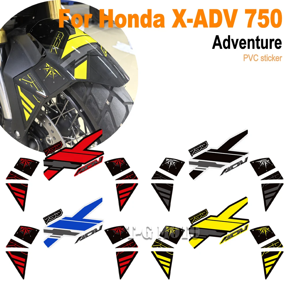 

For Honda X-ADV XADV X ADV 750 Adventure Motorcycle Protector Stickers Decals Body Fender Shell Fairing 2025