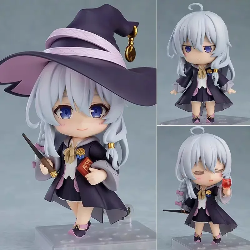 Anime Q Version Of The Clay Witch'S Journey, Elena Can Change Her Face, Figurine Model, Domestic Chassis, Car Ornament