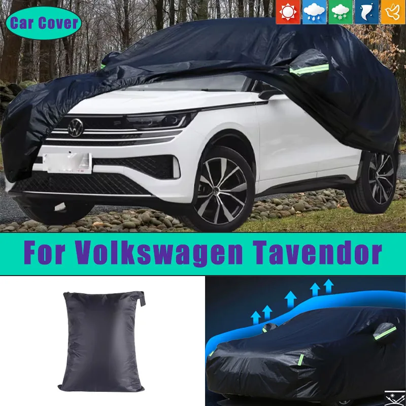 

Car Full Outer Covers Outdoor Waterproof Dustproof Sun Rain Snow Protection Exterior Car Accessories For Volkswagen Tavendor