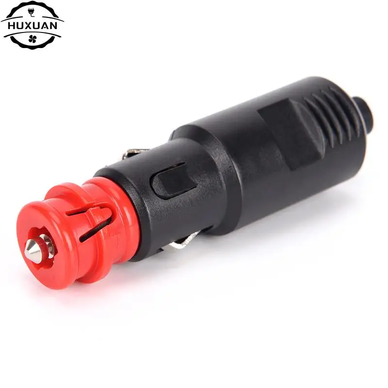 Universal 12V-24V Car Cigarette Lighter Plug Socket Power Plug Connection Male Adaptor Connectors