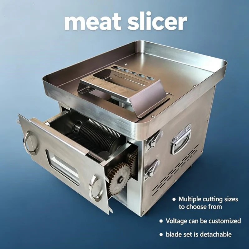 Commercial Fresh Meat Slicer Cube Cutter Machine;Meat Cube Diced Cutting Machine