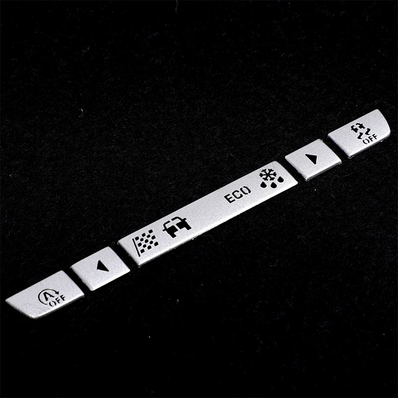 

For Jaguar F-PACE/XF/XFL/XE/XEL 18-20 stainless steel driving mode button sticker decorative sticker car interior accessories