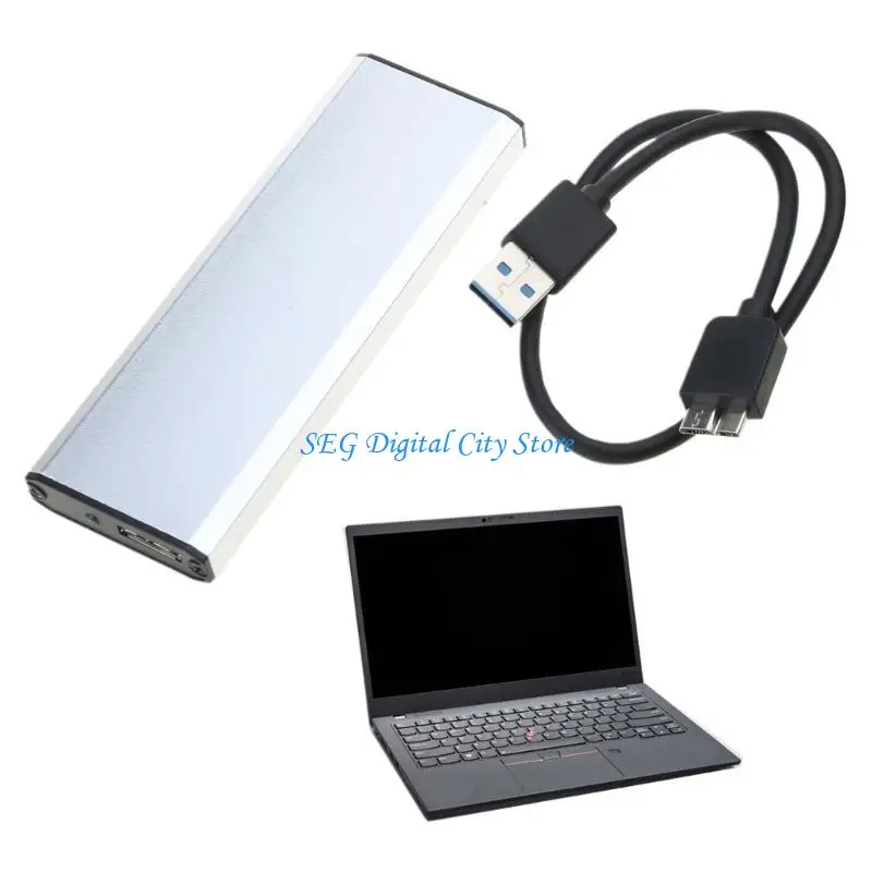 

U75B Sleek USB to SSD Hard Disk Case for ZenBook SSD Improved Speed