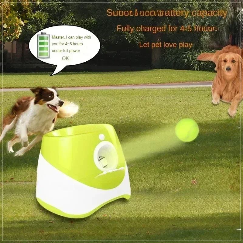 Automatic Pet Throw Jump Ball Dog Catapult Ball Launcher Dog Toy Bulldog Toy Tennis Machine Automatic Pet Throw