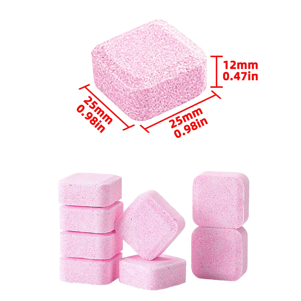 10/100PCS Toilet Cleaning Tablets With Strong Sterilization Cleaning And Disinfection Capabilities Scented Effervescent Tablets