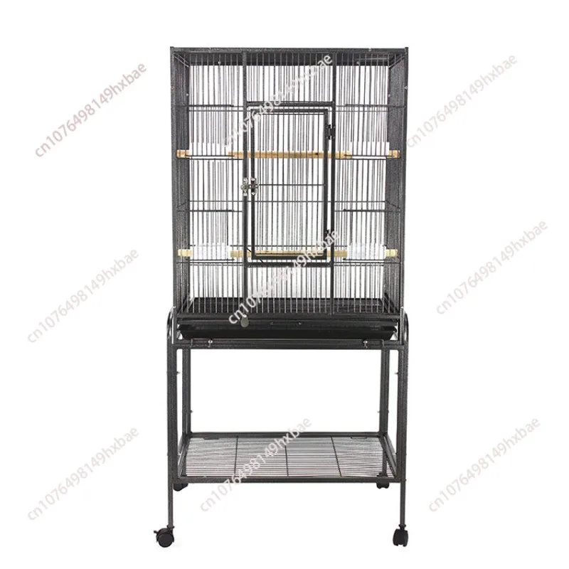 

Medium Tiger Skin Xuanfeng Bird Cage Parrot Cage Bird Villa Breeding Cage