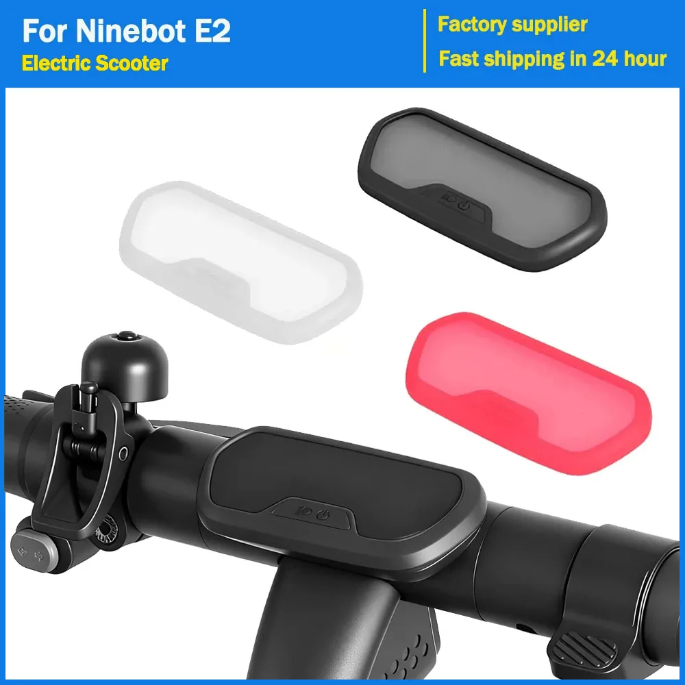 Elektroroller Armaturenbrett-Schutzabdeckung für Ninebot E2 Kickscooter Wasserdichte Armaturenbrett-Display-Schutzabdeckung Teile