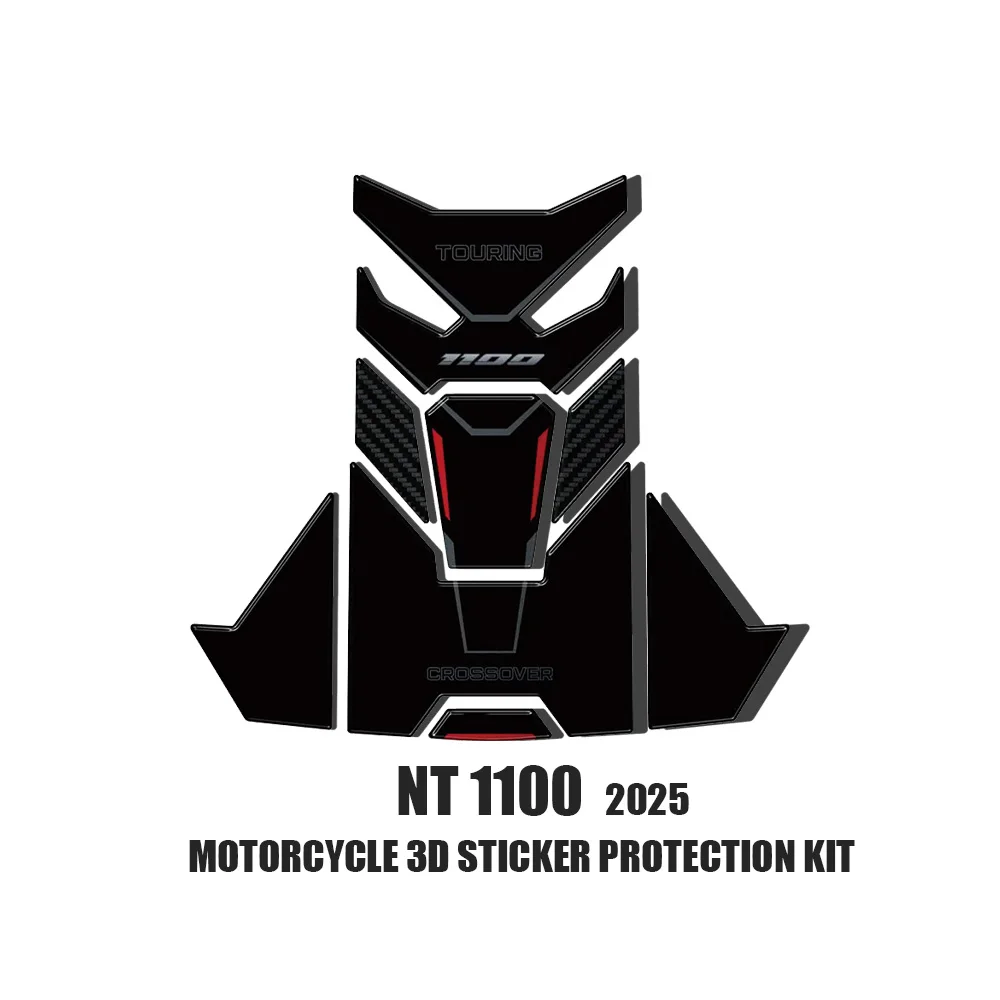 

For NT 1100 Motorcycle 3D Stickers Decoration Accessories Modification Protect the middle of the fuel tank NT1100 nt 1100 2025