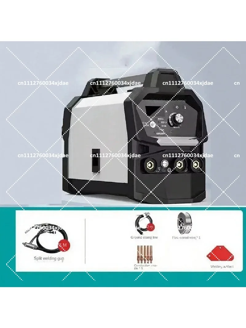 220V Portable Gasless MIG Welder Large Body High Efficiency Second Protection Welding Machine