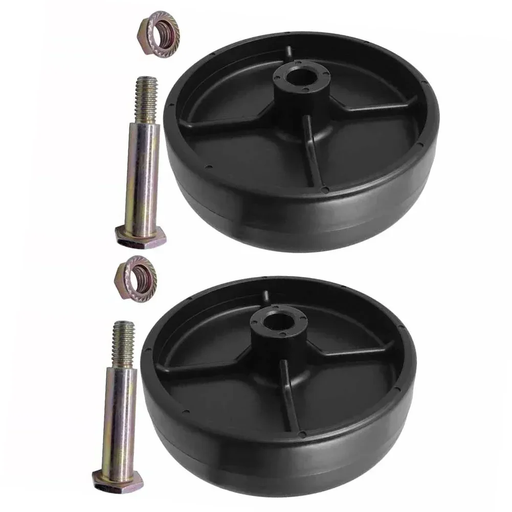 2pcs Deck Wheels For Toro 112-0337 For 734-0973 For Troy-Bilt For Cub Cadet Part Made From High-Quality 2222 Materials Tools