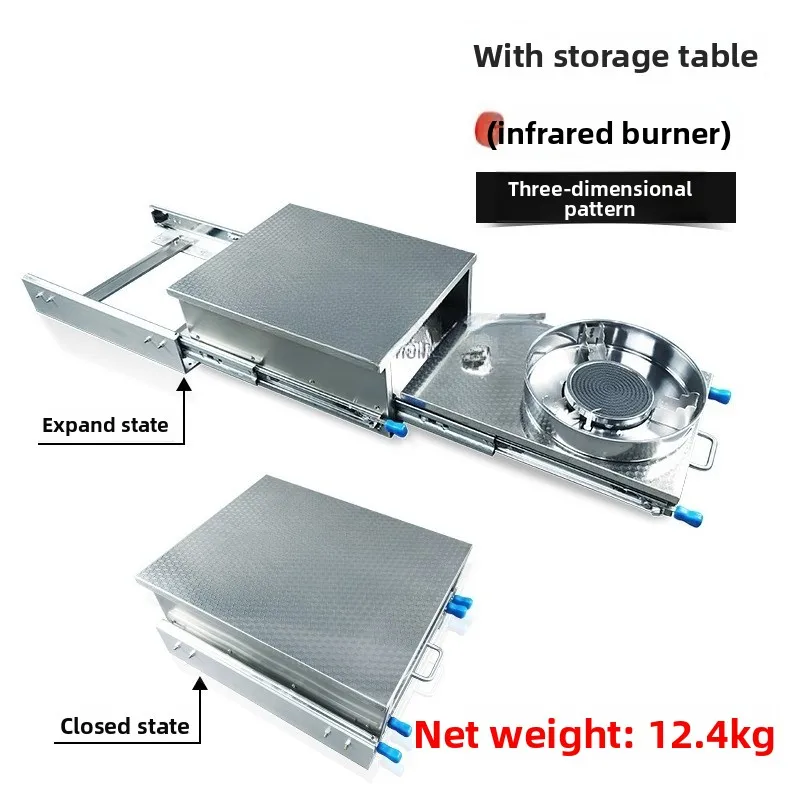 RV kitchen, self-trailer trailer trailer modified RV accessories, outdoor stove
