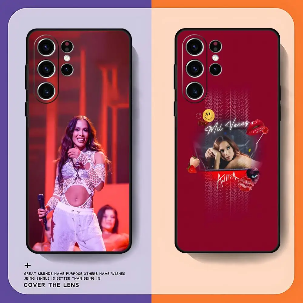 Album Phone Case For Samsung Galaxy S26 S25 S24 S23 S22 S21 S20 Plus Ultra Limited Soft Black