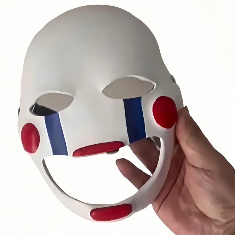 ABUM-Halloween Flower Faced Joker Mask Adult Full Face Role Playing Prop For Movies Cosplay Masquerade Dressed Up Scary