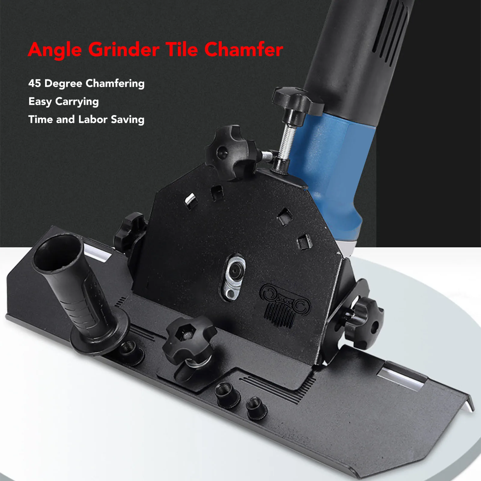 

45 Degree Chamfer Bracket for Angle Grinder Cutting Grinding Machine Ceramic Tile Chamfering Tool Cutting Machine Chamfer Stand