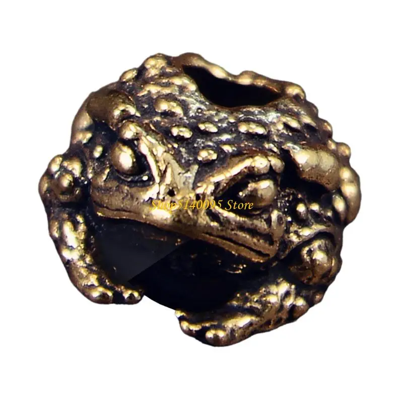 Dxae sapo cuentas metal colgante para paracord y joyas elaborando gran agujero