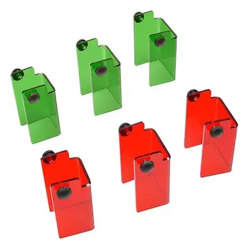 레이저 모듈 아크릴 커버, 보호 케이스, 안전 커버, 레드 그린 필터, 레이저 렌즈 쉴드