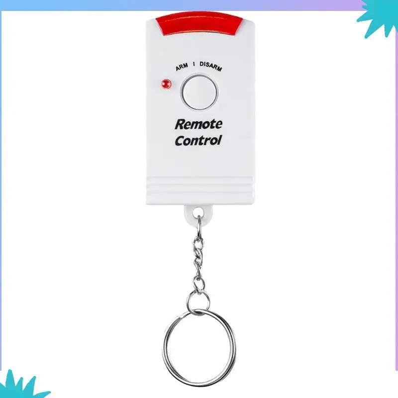 ABZW 4X Инфракрасный датчик движения - охранная сигнализация с 2 пультами дистанционного управления, подходит для дома/гаражей/магазинов