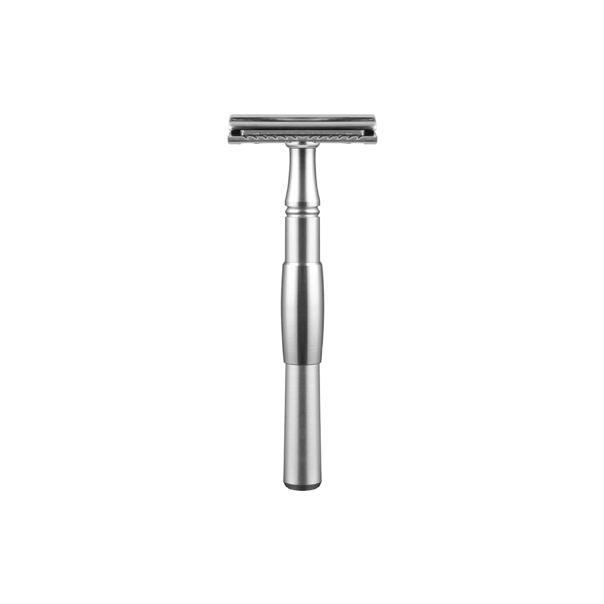 New Aluminum Alloy Handle Manual Old Style Shaver For Men's Double-sided Shaver, Shaving Shaver, Shaving Blade Razor