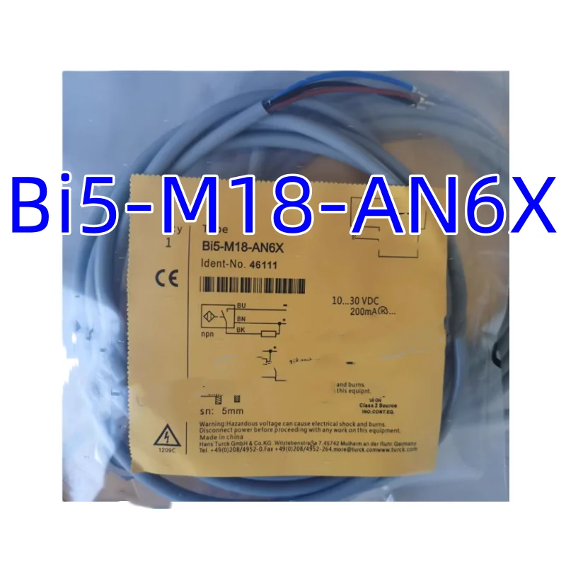 

New Original Genuine Proximity Switches Bi5U-M18-ASIX-H1140 Bi5-M18-AN6X Bi5-M18-AD4X Bi5-M18-AP6X