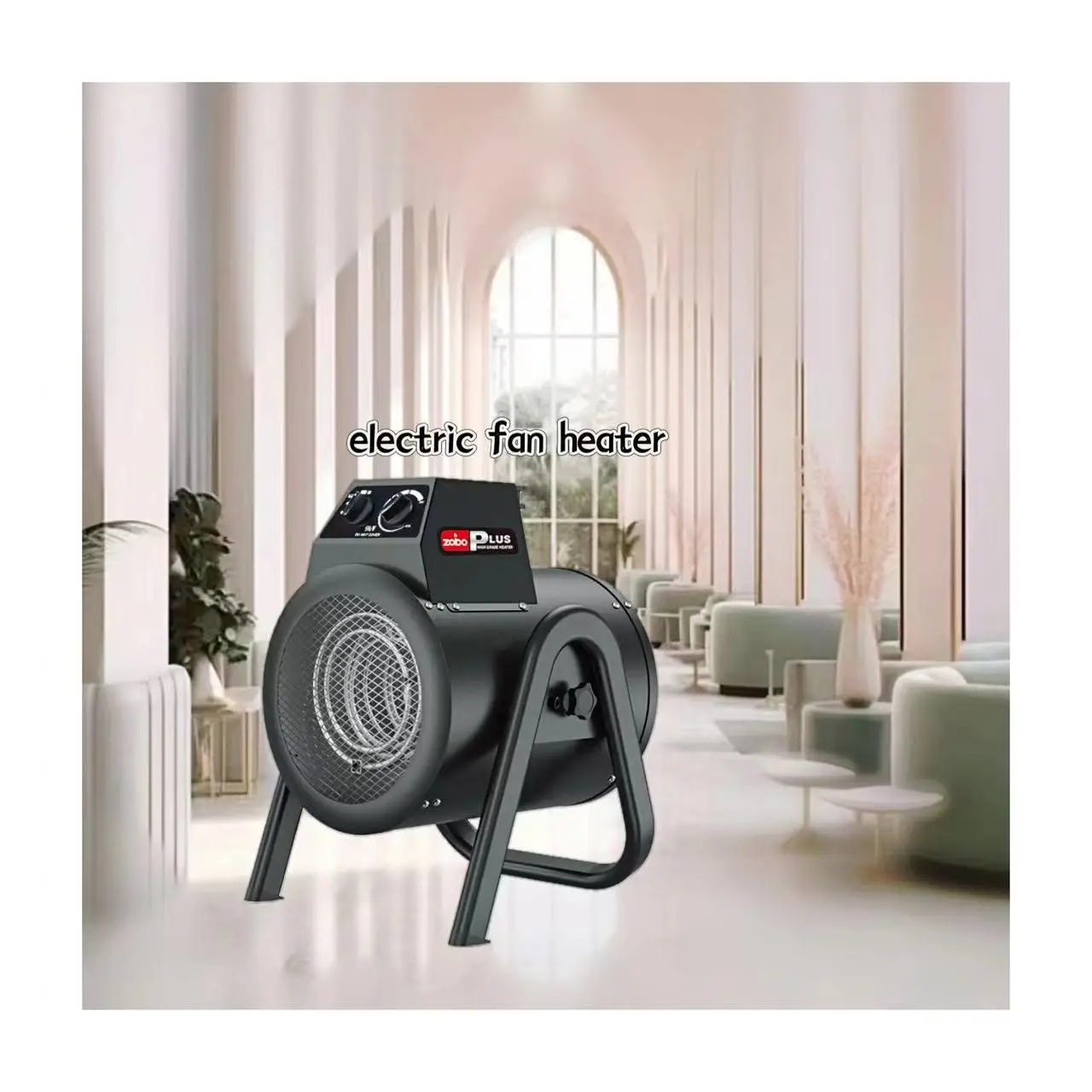 

OEM Economical Industrial Fan Heater Energy Efficient Portable Electric Heater