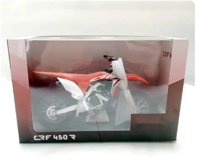 

New Arrival 1/12 Special Price Die-cast Metal Japanese Classic CRF 450R Off-road Motorcycle Model Furniture Display Toys